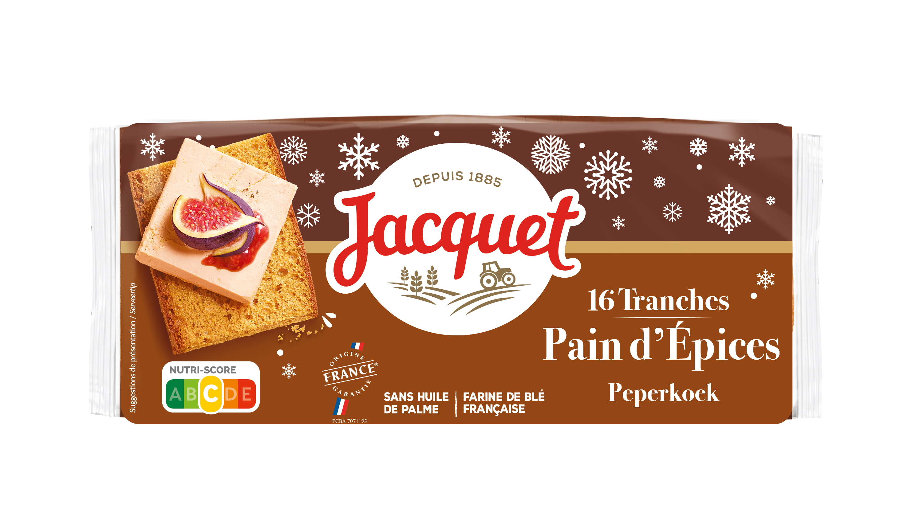 Pains fêtes de fin d'année Pain d'épices Pains Jacquet