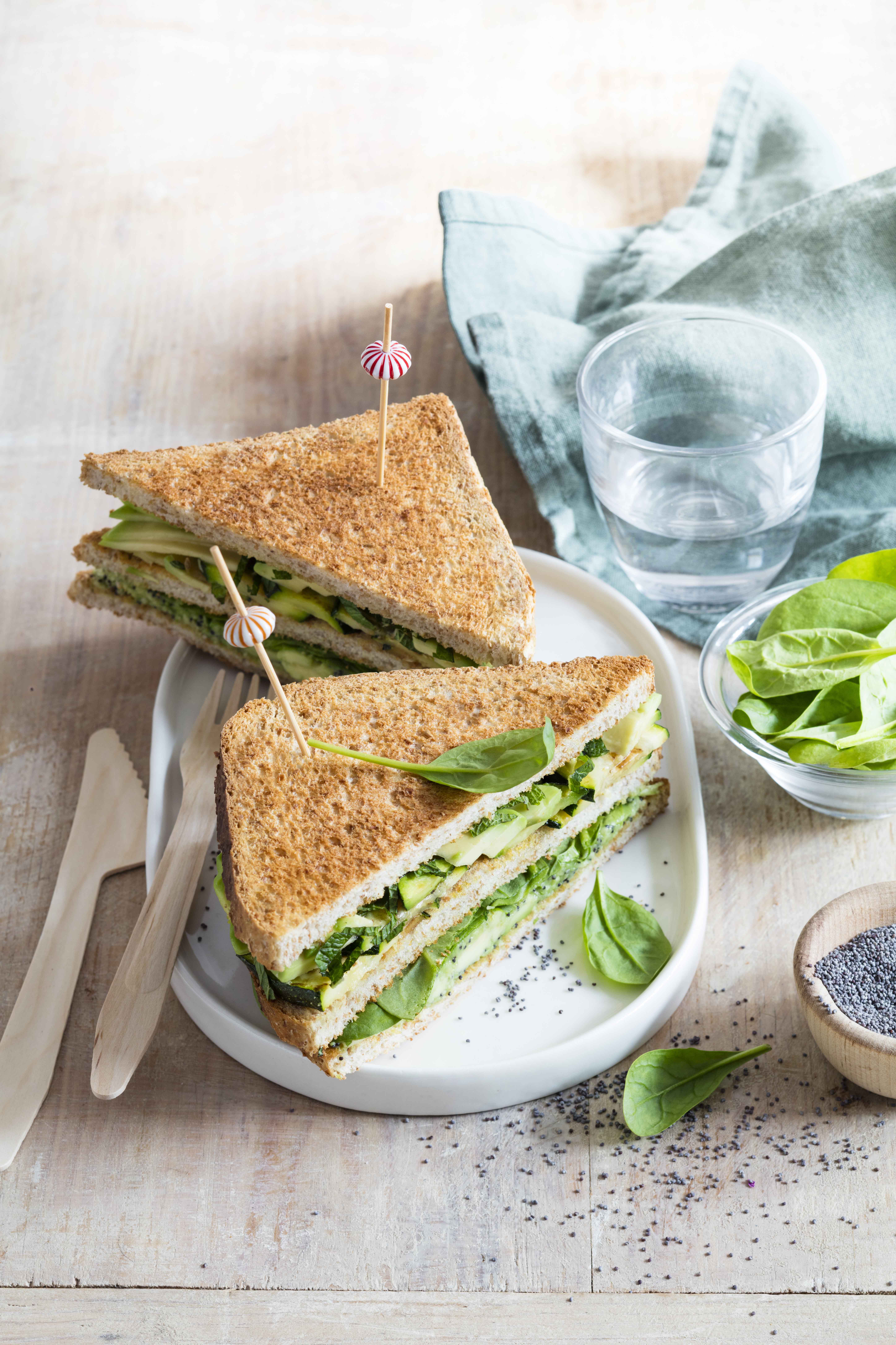 Club Sandwich Végétarien