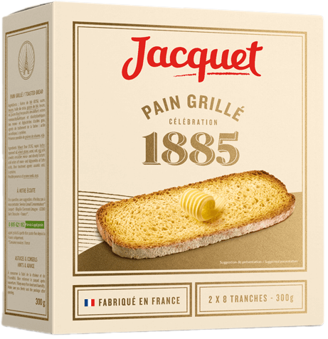 Croustillants : Pain grillé 1885 - Pains Jacquet