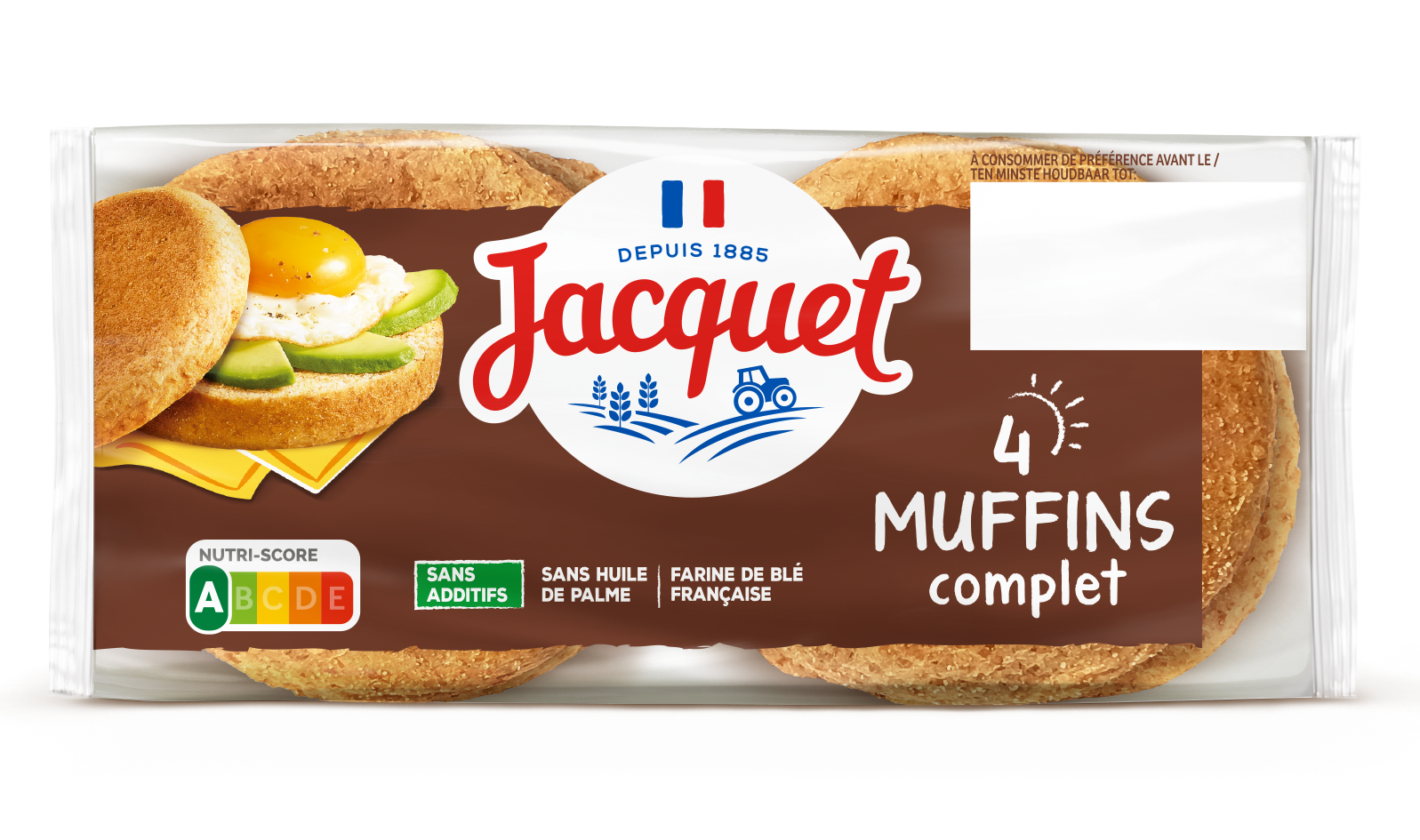 Muffins complets x4 Pains Jacquet
