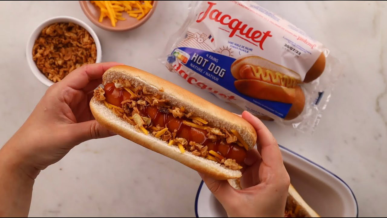 Comment faire un HotDog ? Pains Jacquet