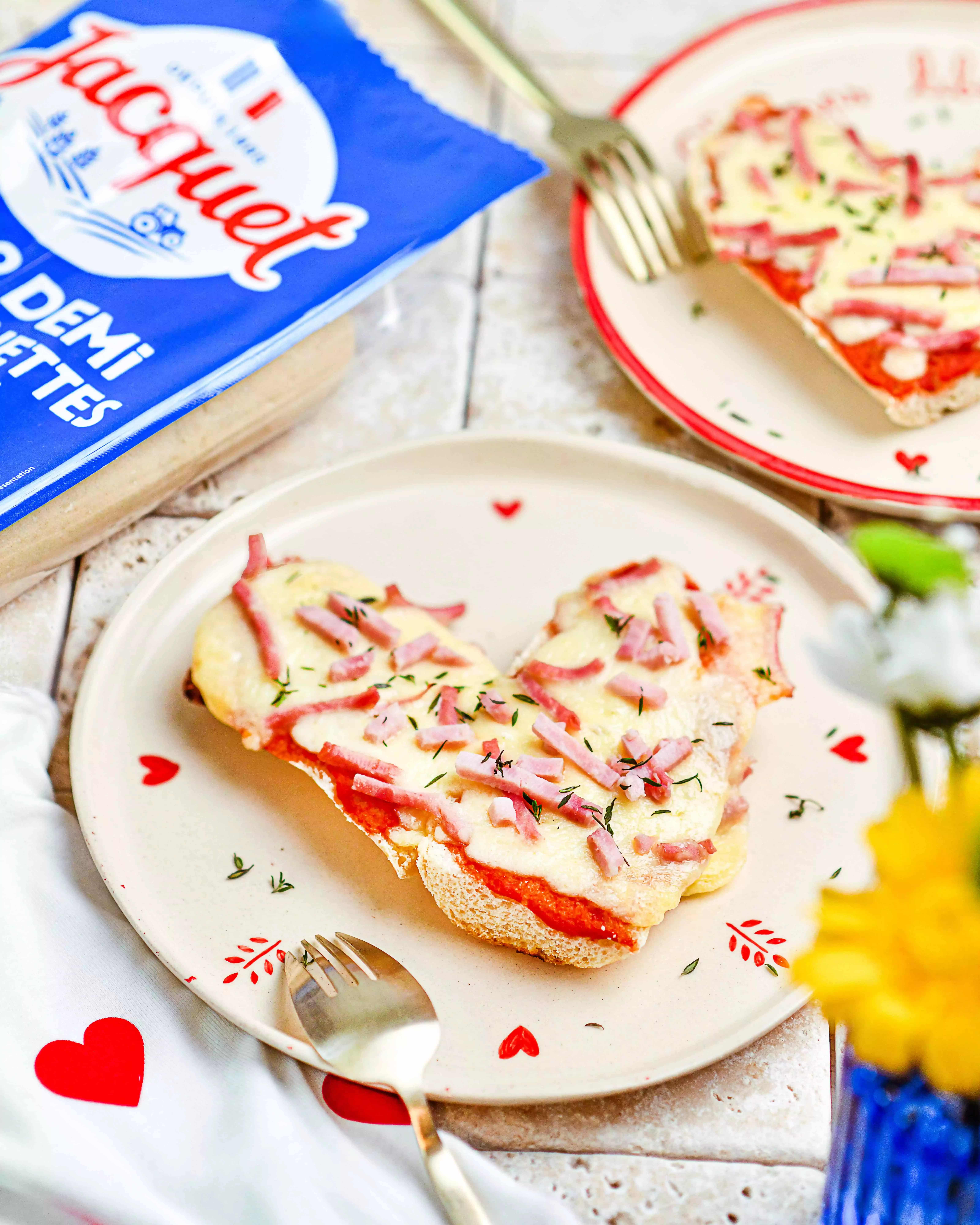 Demi Baguette mozza jambon