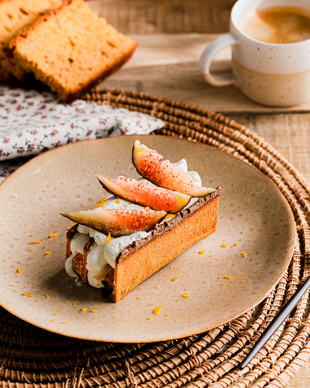 Millefeuilles au pain d&rsquo;épices et à la figue