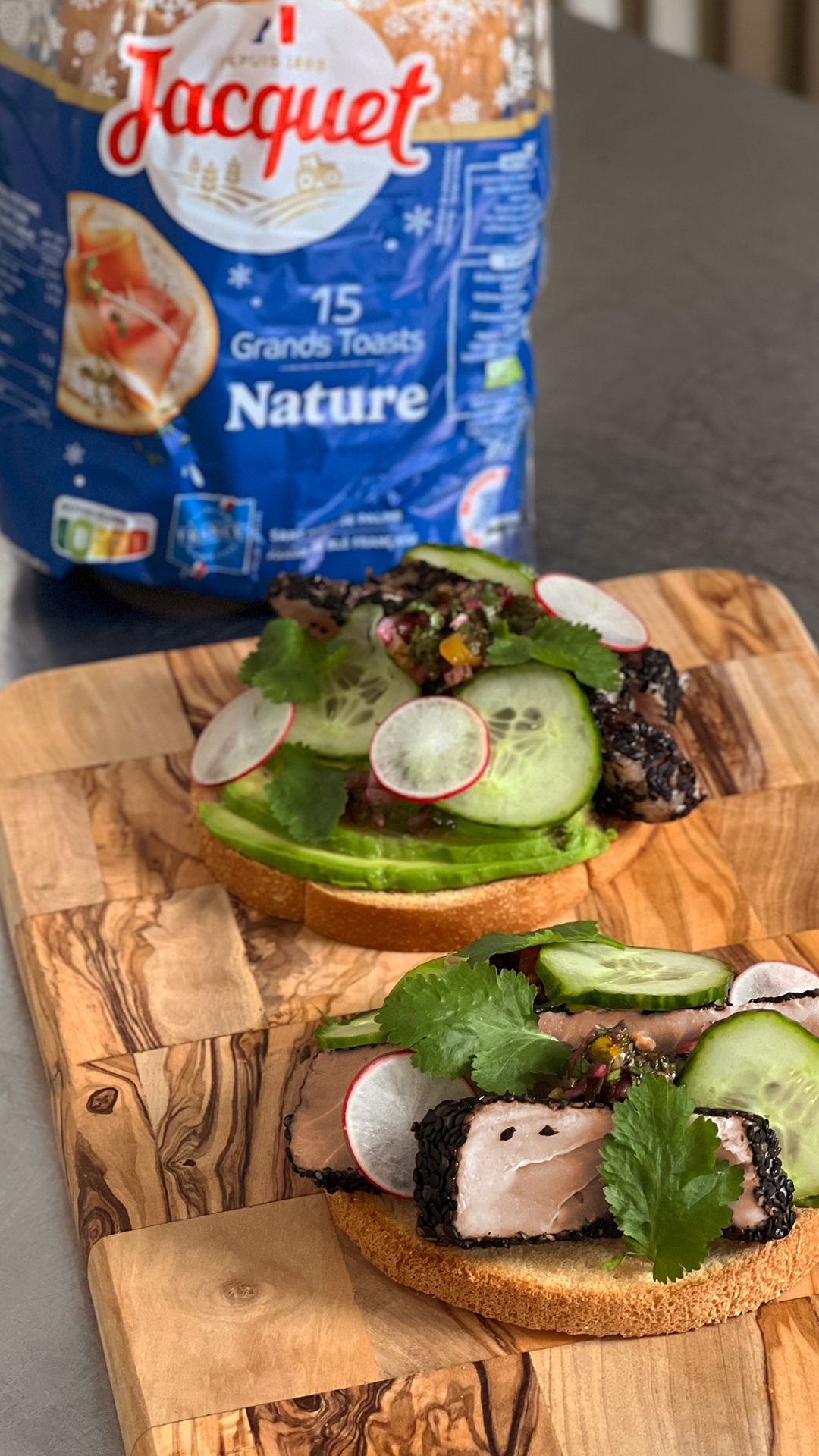 Toast Thon rouge & Avocat