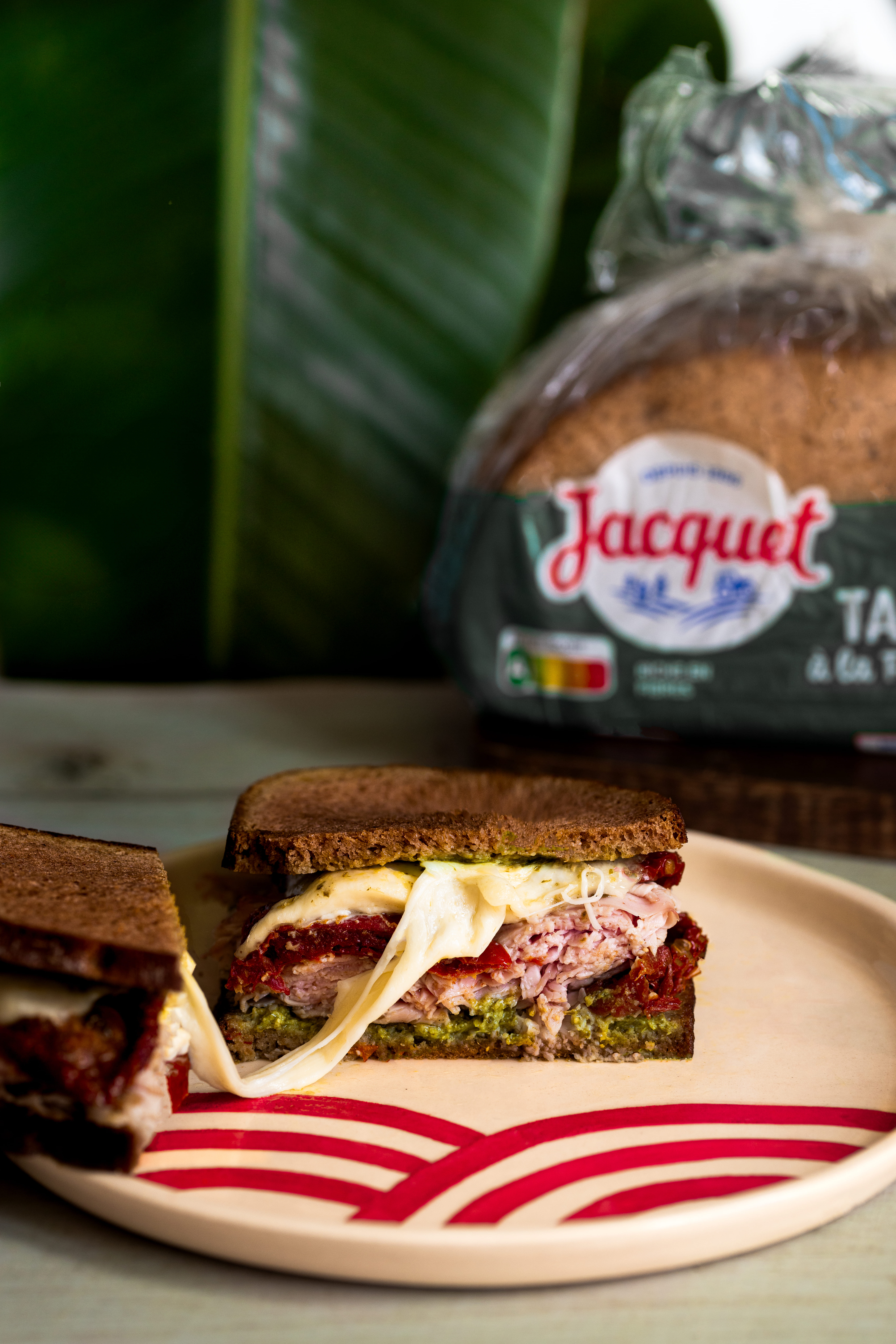 Grilled cheese italien