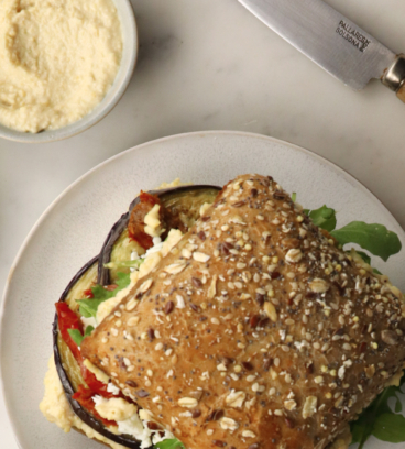 Burger houmous