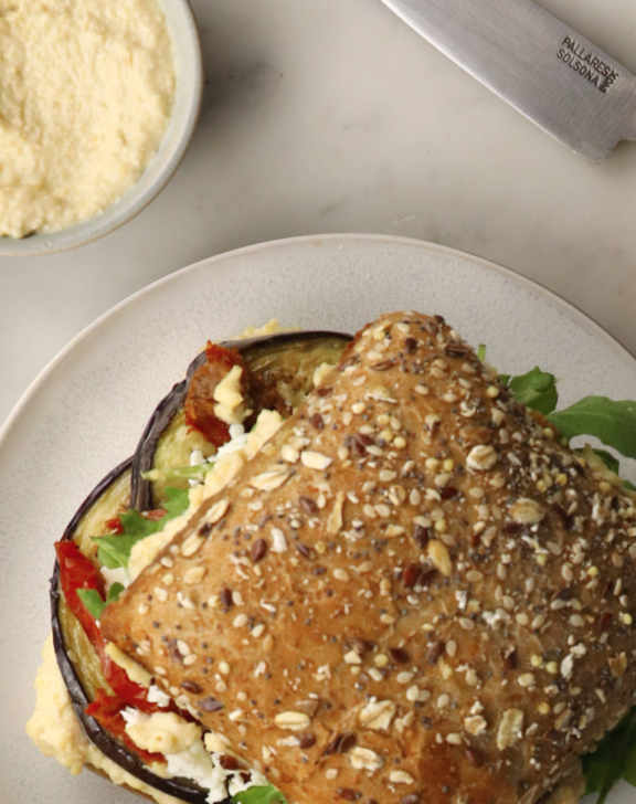 Burger houmous