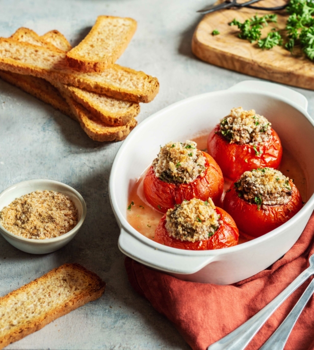 Burger mimolette sauce ketchup de betterave Pains Jacquet