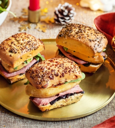 Petits burgers de Noël