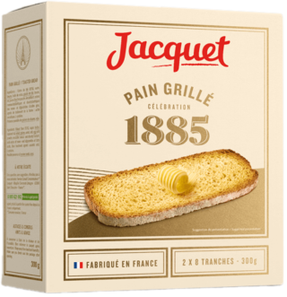 Pain grillé 1885