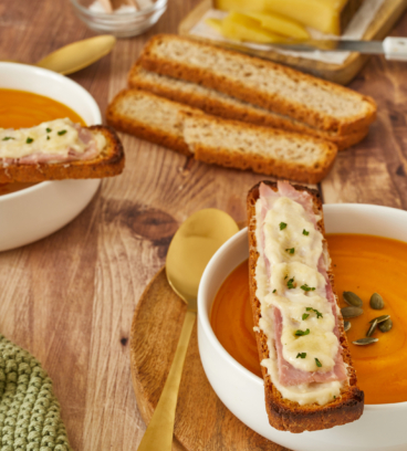 Mouillette croque-monsieur