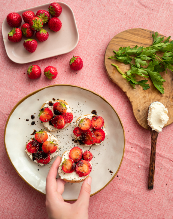 Loli’Toast – Ricotta et Fraises