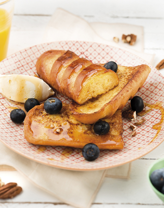 Pain Perdu aux Myrtilles