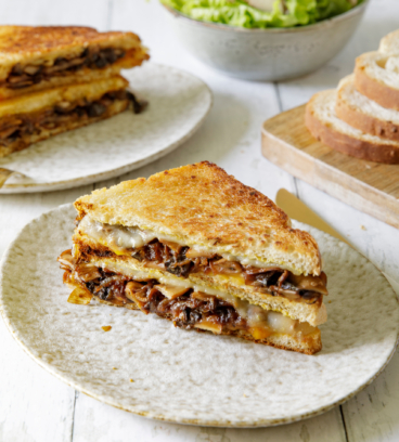 Croque-Monsieur aux champignons