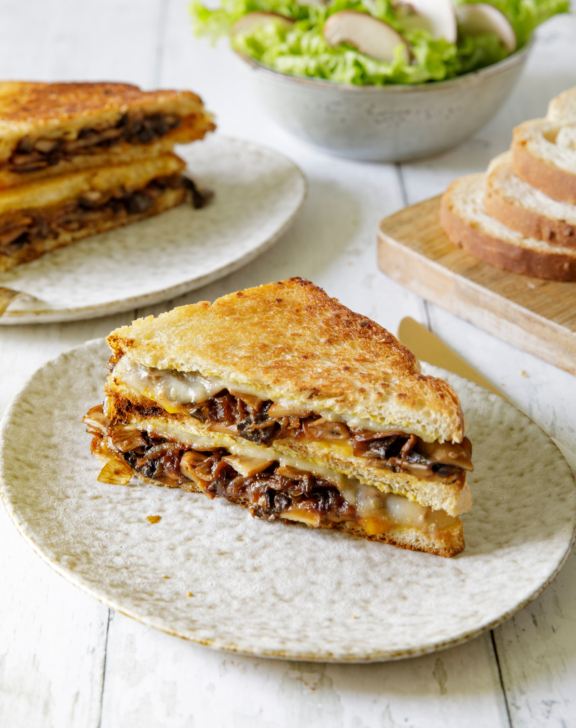 Croque-Monsieur aux champignons