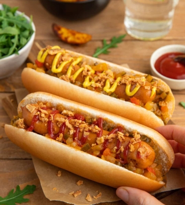 Hot dog à l&rsquo;Américaine