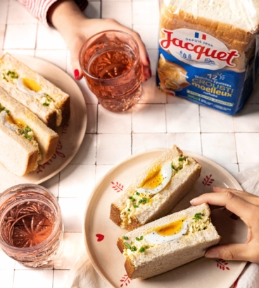 Sandwich Eggsando gourmand