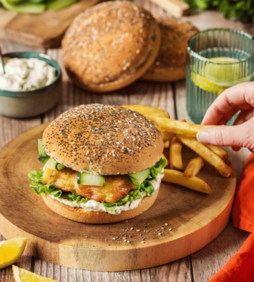 Burger Fish &#038; Chips