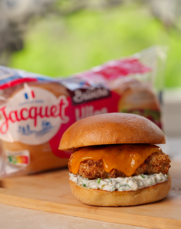 Burger fish & chips