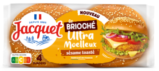 Pain burger brioch&eacute;