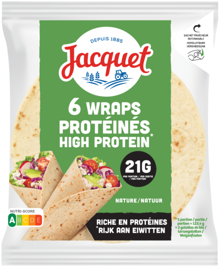 Wraps prot&eacute;in&eacute;s
