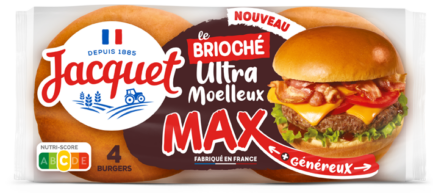 Pain burger brioch&eacute; MAX
