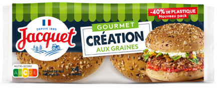 Pain burger Cr&eacute;ation aux graines